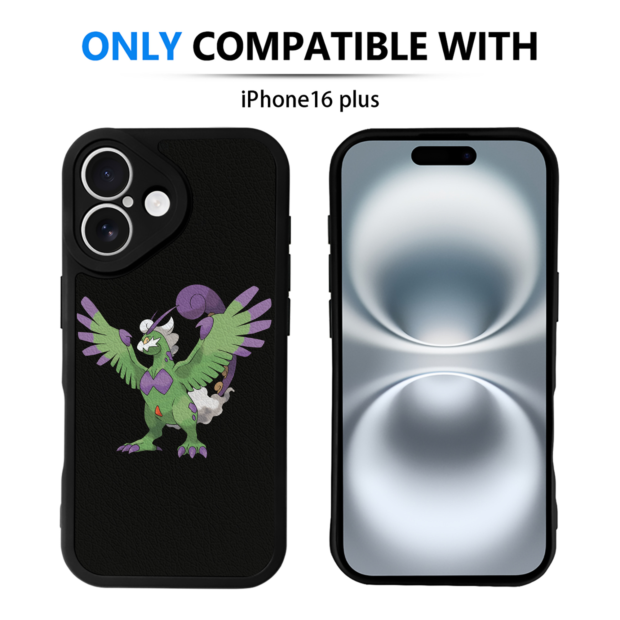 （画像用） ポケットモンスター Pokémon 【iPhone 16シリーズ対応】シリコンスマホケース（レザー調） 材質：シリコン
